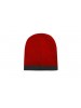 ROLL DOWN TWO TONE ACRYLIC BEANIE
