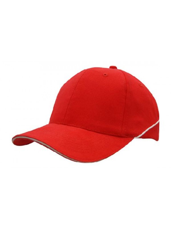 BRUSHED HEAVY COTTON WITH CROWN PIPING