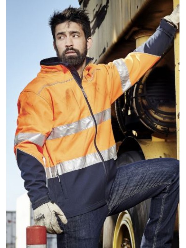 UNISEX HI VIS SOFT SHELL JACKET