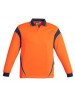 MENS HI VIS AZTEC POLO - L/S