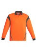 MENS HI VIS AZTEC POLO - L/S