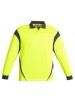 MENS HI VIS AZTEC POLO - L/S