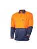 MICROMESH HI-VIS POLO L/S