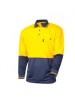 MICROMESH HI-VIS POLO L/S