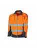 MENS SOFTSHELL FULL ZIP JACKET WITH TRU REFLECTIVE TAPE