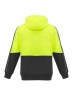 UNISEX HI VIS FULL ZIP HOODIE