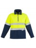 MENS HI VIS FLEECE JUMPER - HOOP TAPED