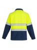 MENS HI VIS FLEECE JUMPER - HOOP TAPED