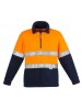 MENS HI VIS FLEECE JUMPER - HOOP TAPED