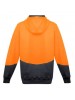 UNISEX HI VIS TEXTURED JACQUARD FULL ZIP HOODIE 