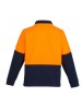 UNISEX HI VIS HALF ZIP FLEECE JUMPER