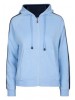 WOMENS/JUNIOR STRIPE SLEEVE HOODIE