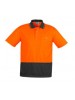 UNISEX HI VIS BASIC SPLICED S/S POLO
