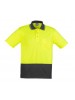 UNISEX HI VIS BASIC SPLICED S/S POLO