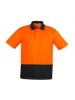 UNISEX HI VIS BASIC SPLICED S/S POLO