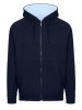 MENS STRIPE SLEEVE HOODIE
