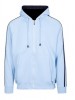 MENS STRIPE SLEEVE HOODIE