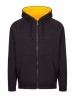 MENS STRIPE SLEEVE HOODIE