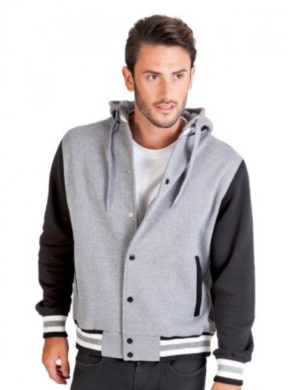 MENS VARSITY JACKET & HOOD