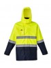 MENS HI VIS BASIC  4 IN 1 WATERPROOF JACKET