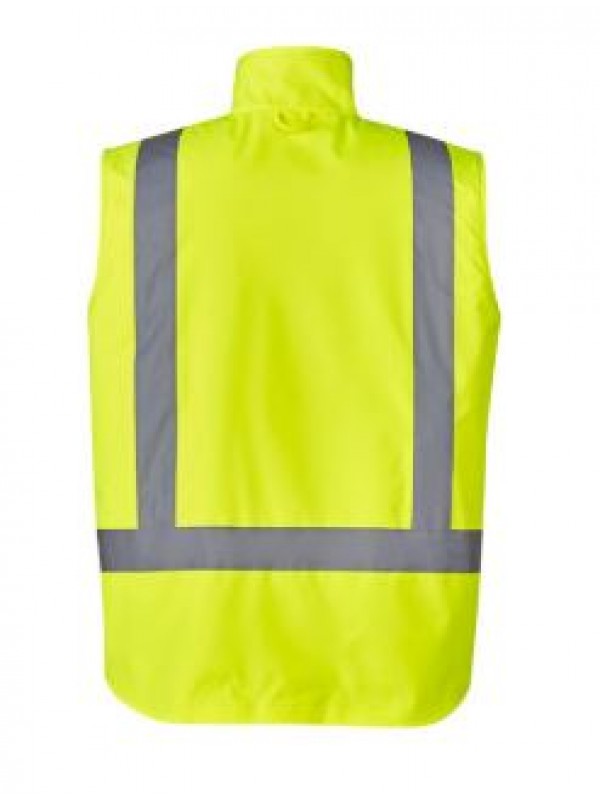 MENS HI VIS BASIC  4 IN 1 WATERPROOF JACKET