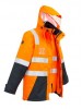MENS HI VIS 4 IN 1 WATERPROOF JACKET