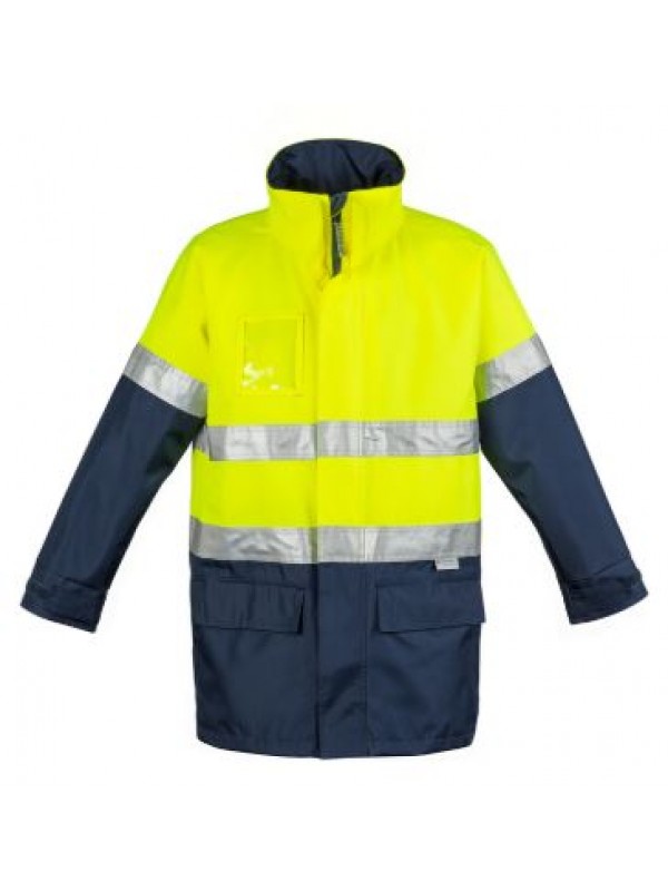 MENS HI VIS WATERPROOF LIGHTWEIGHT JACKET