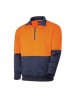 UNISEX 1/4 ZIP FLEECE JUMPER