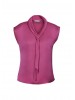 LADIES SHIMMER TIE NECK TOP