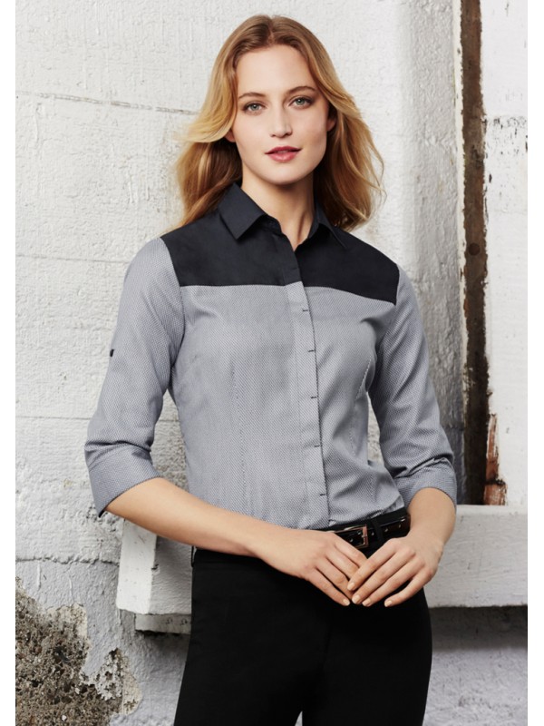 LADIES HAVANA 3/4 SLEEVE SHIRT