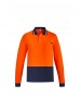 MENS HI VIS COTTON LONG SLEEVE POLO