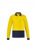 MENS HI VIS COTTON LONG SLEEVE POLO