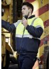 MENS HI VIS QUILTED FLYING JACKET