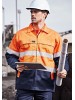 MENS HI VIS COTTON DRILL JACKET