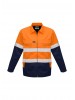 MENS HI VIS COTTON DRILL JACKET MENS HI VIS COTTON DRILL JACKET